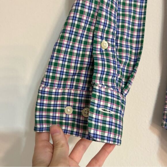 Polo Ralph Lauren Plaid Classic Fit Sport Button Down Shirt Size Medium - Picture 2 of 8